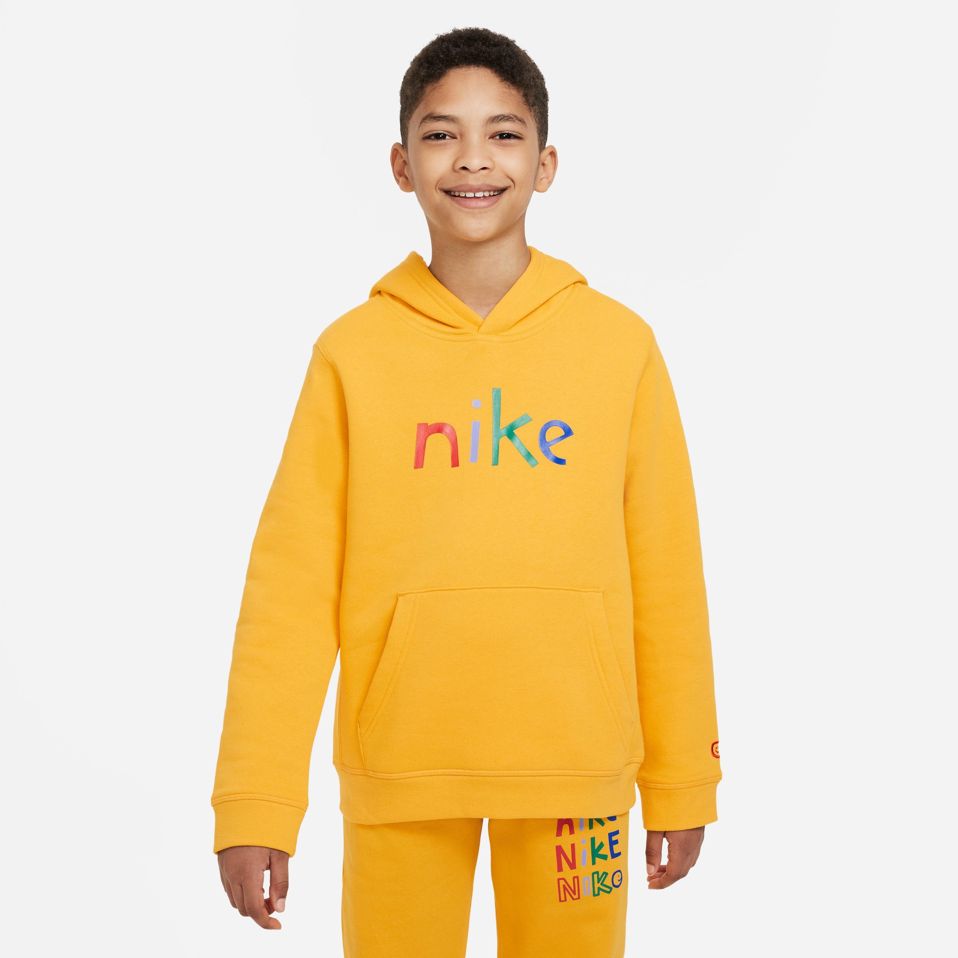 Boys mustard online hoodie